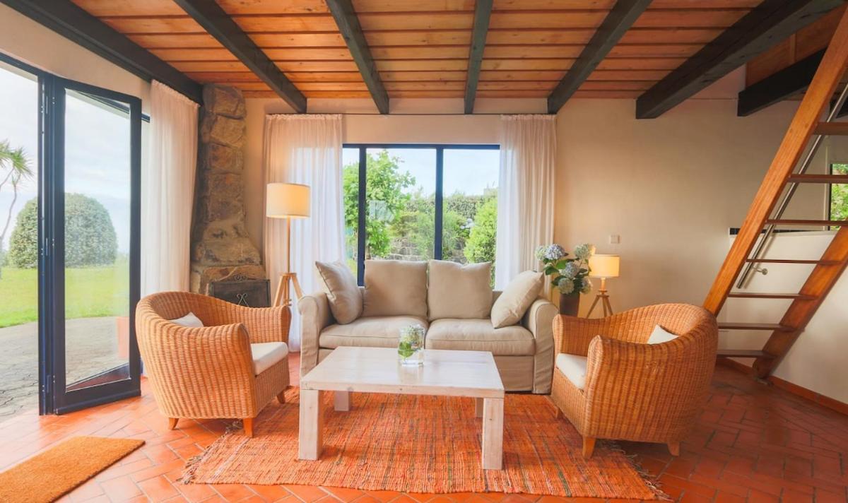 Green Oceanview Relaxing Cottage موستيروس المظهر الخارجي الصورة