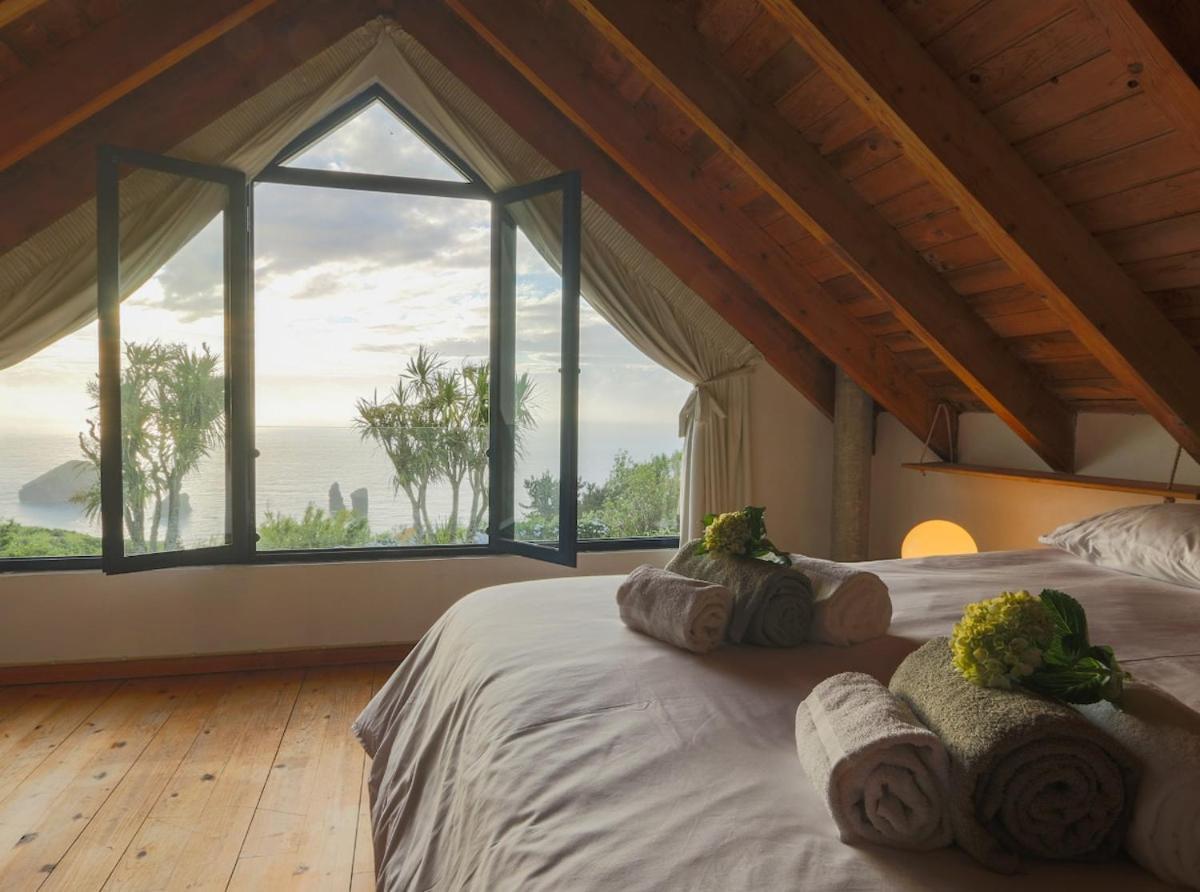 Green Oceanview Relaxing Cottage موستيروس المظهر الخارجي الصورة